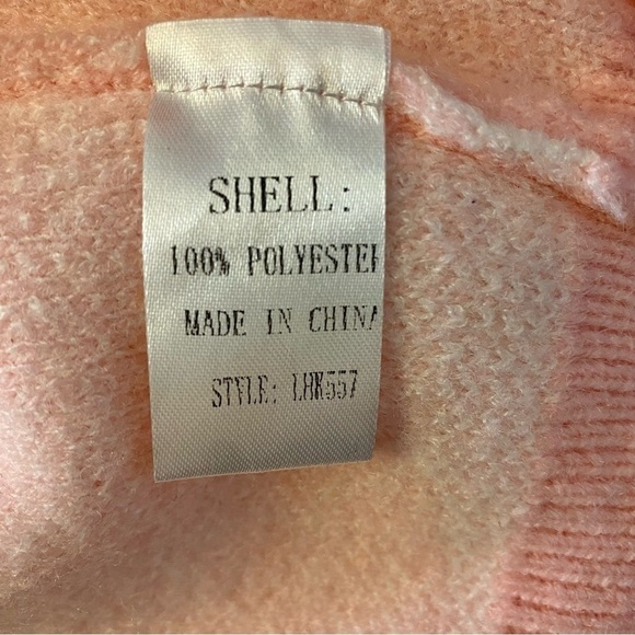 Urban Outfitters Love + Harmony Pink & White V-Neck Sweater Vest - Picture 9 of 10